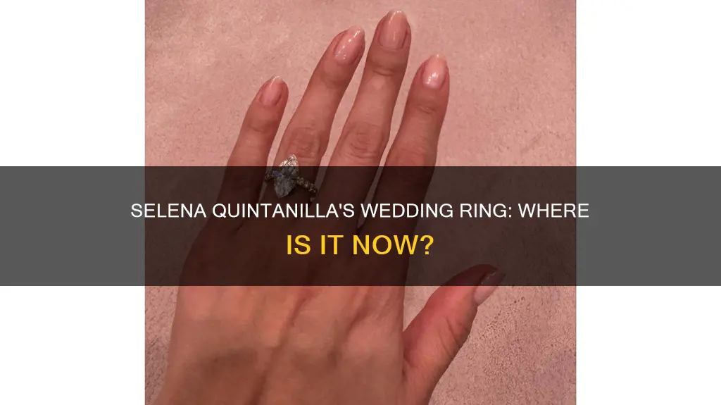 where is selena quintanilla wedding ring