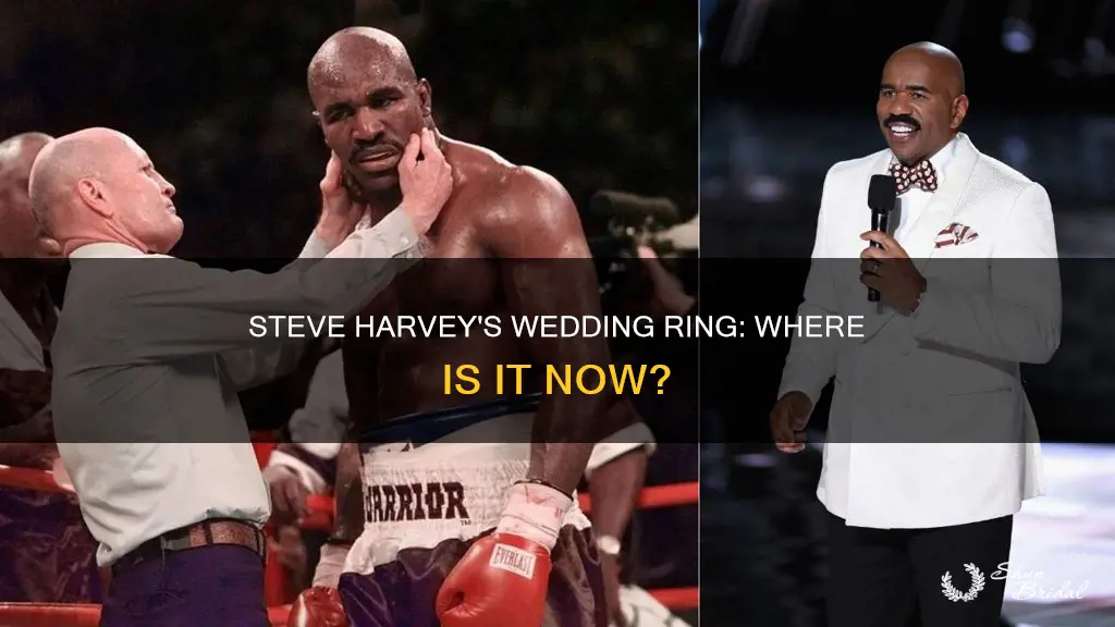 where is steve harvey wedding ring