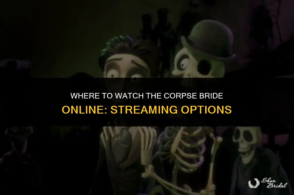 where is the corpse bride streaming