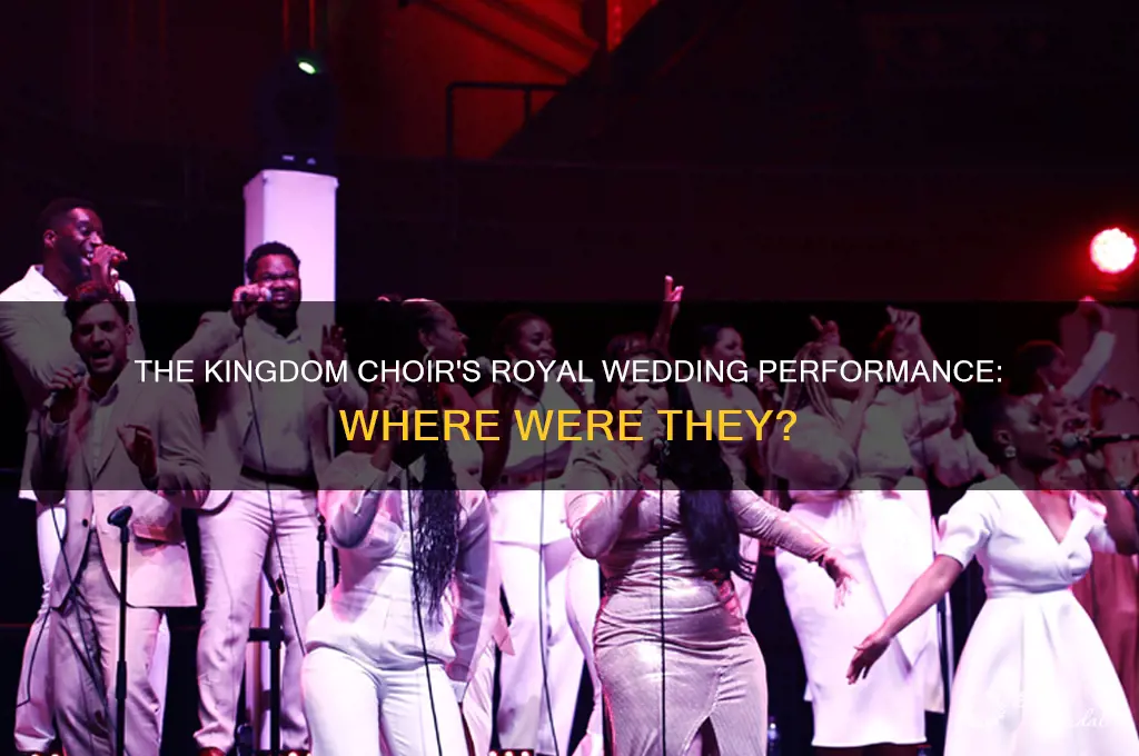 where is the kingdom choir at the royal wedding