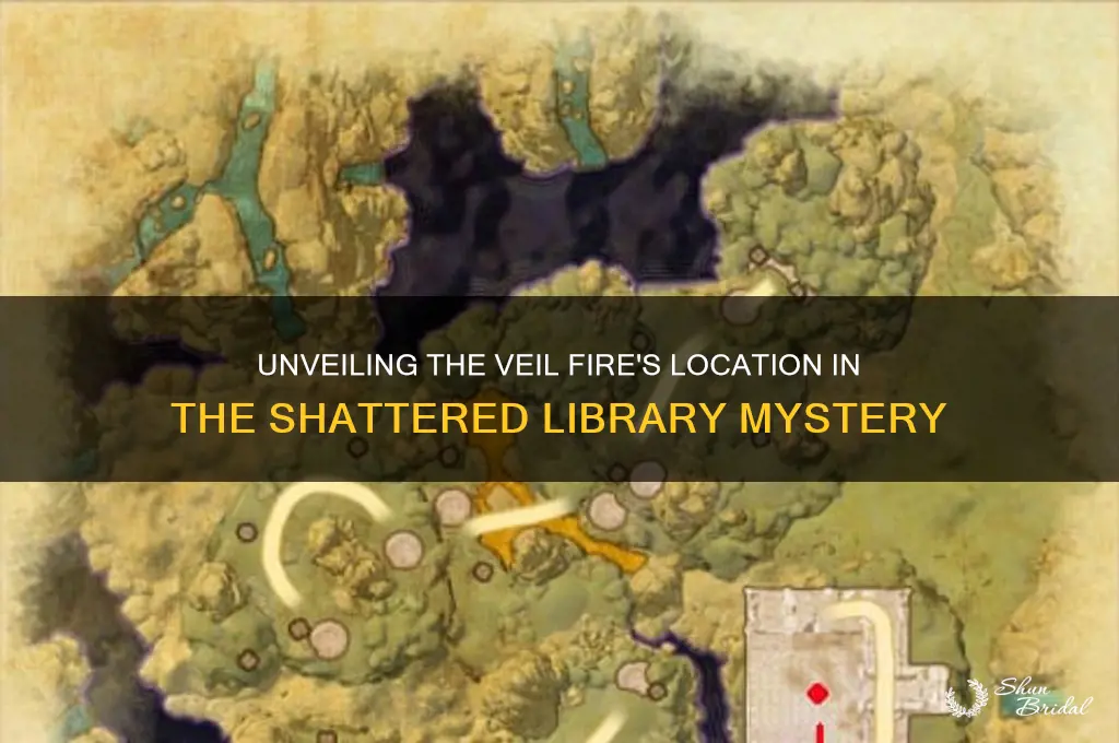 where is the veil fire in the shattered library