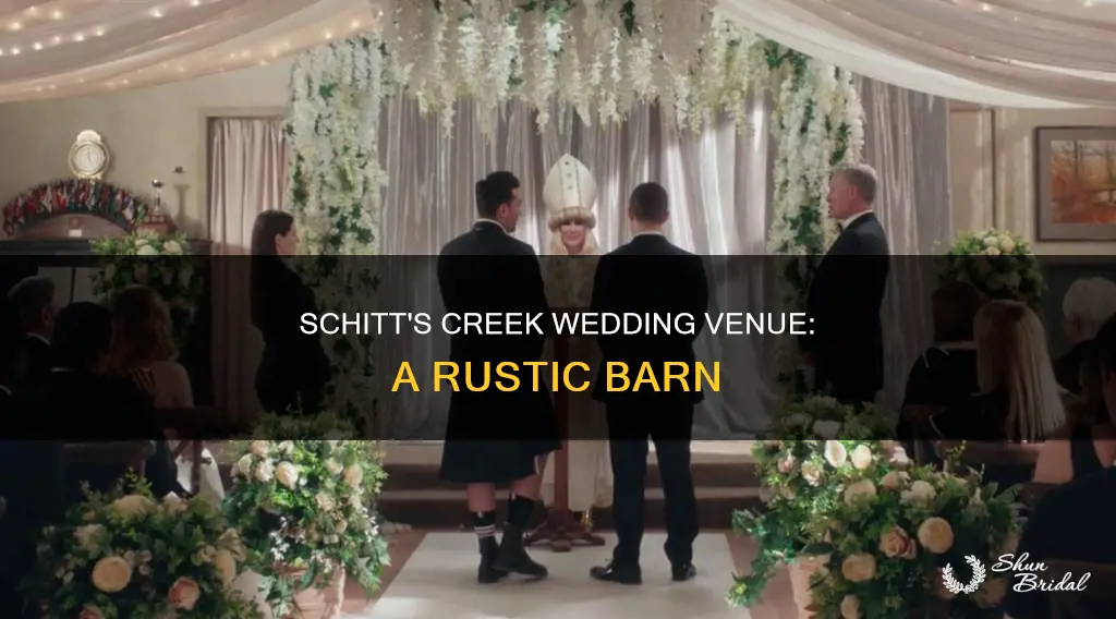 where is the wedding venue in schitt