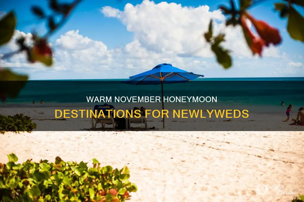 where is warm in november for honeymoon
