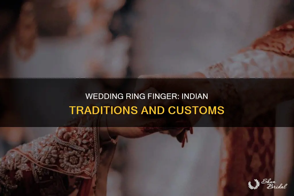 where is wedding ring worn in india