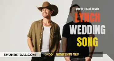 Dustin Lynch's Wedding Song: Where It's At