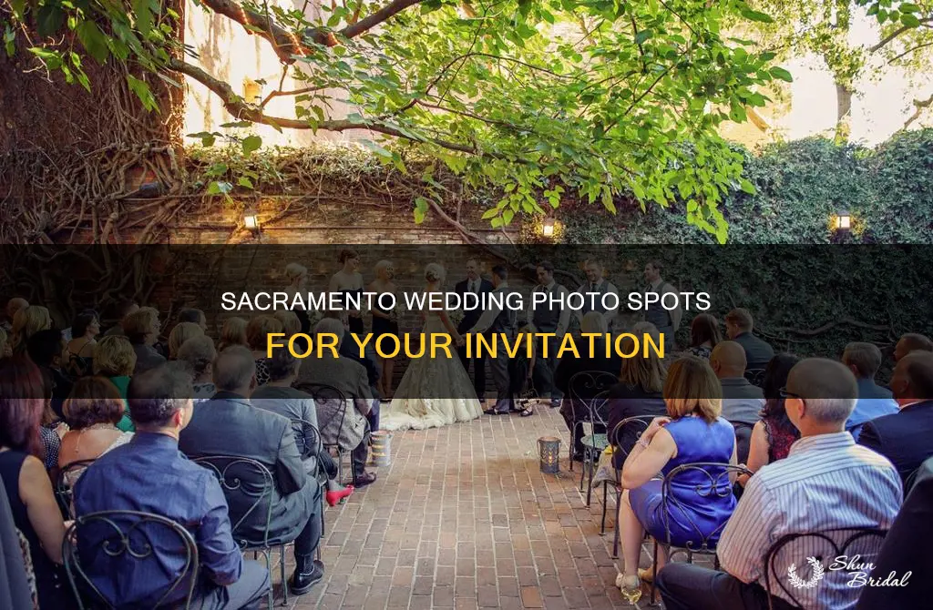 where make a photo for wedding invitation in sacramento area