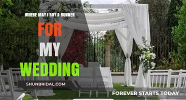 Where to Buy the Perfect Wedding Aisle Runner: Top Tips