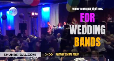 Musicians Audition for Wedding Bands