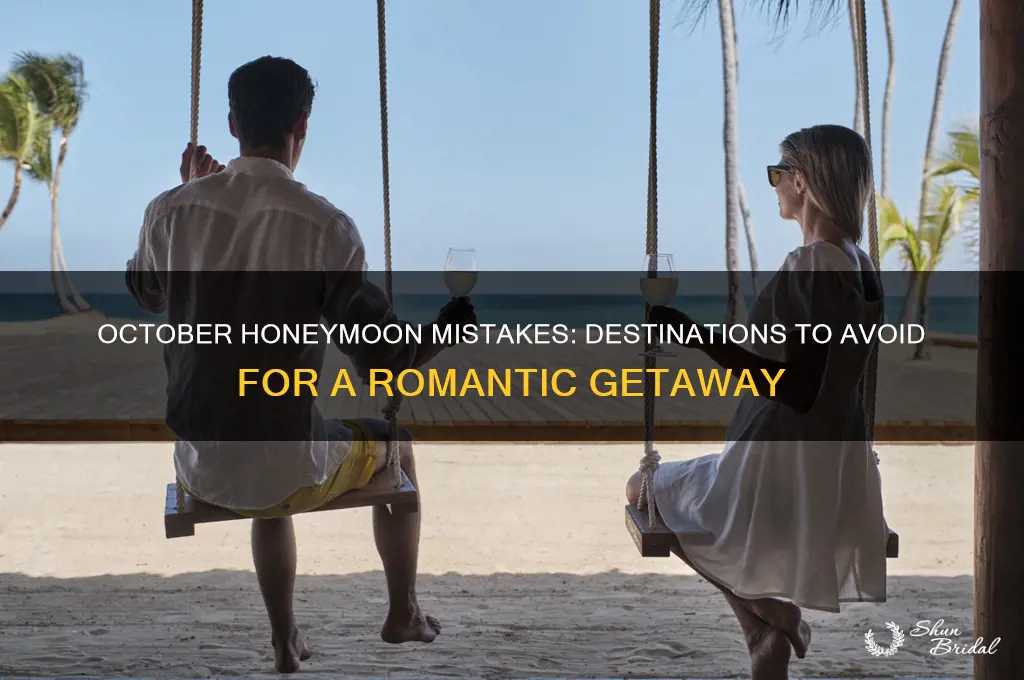 where not to honeymoon in october