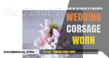 The Perfect Spot for a Mother's Corsage