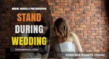 Capturing the Perfect Shot: Photographer's Positioning During Weddings