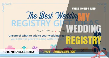 The Best Places to Build Your Wedding Registry