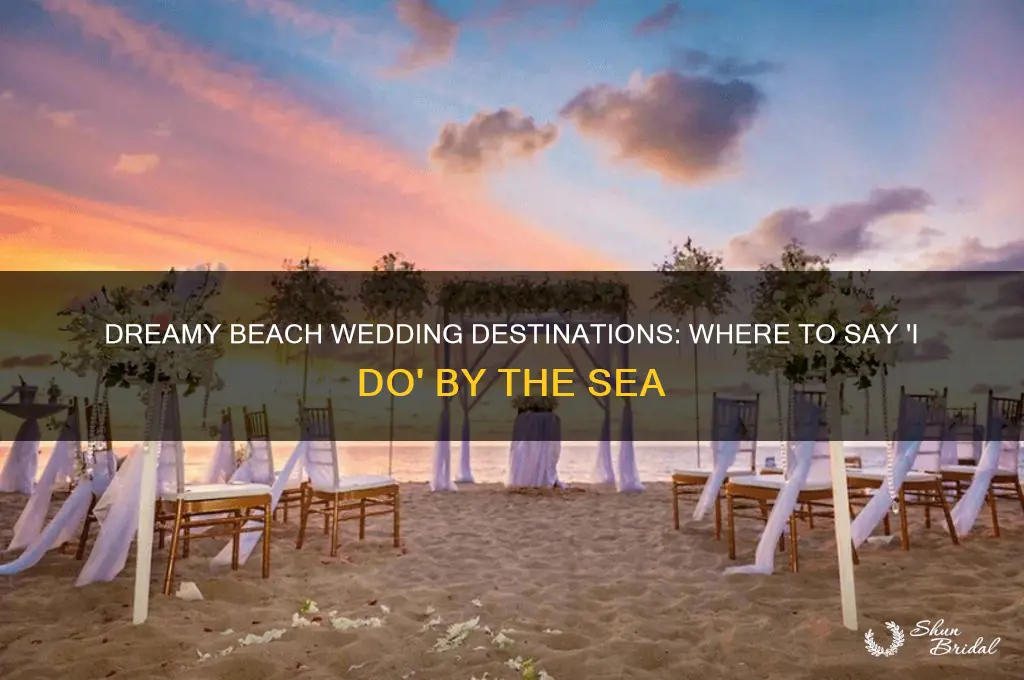 where should I go for a destination wedding on beach
