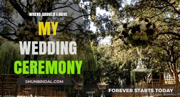 Choosing the Perfect Wedding Ceremony Location: Tips and Ideas