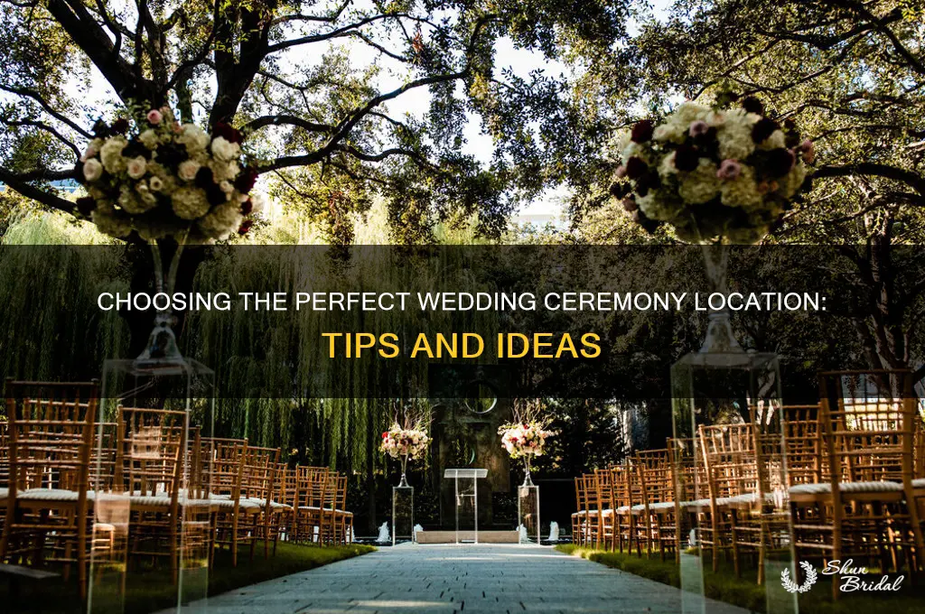 where should I have my wedding ceremony