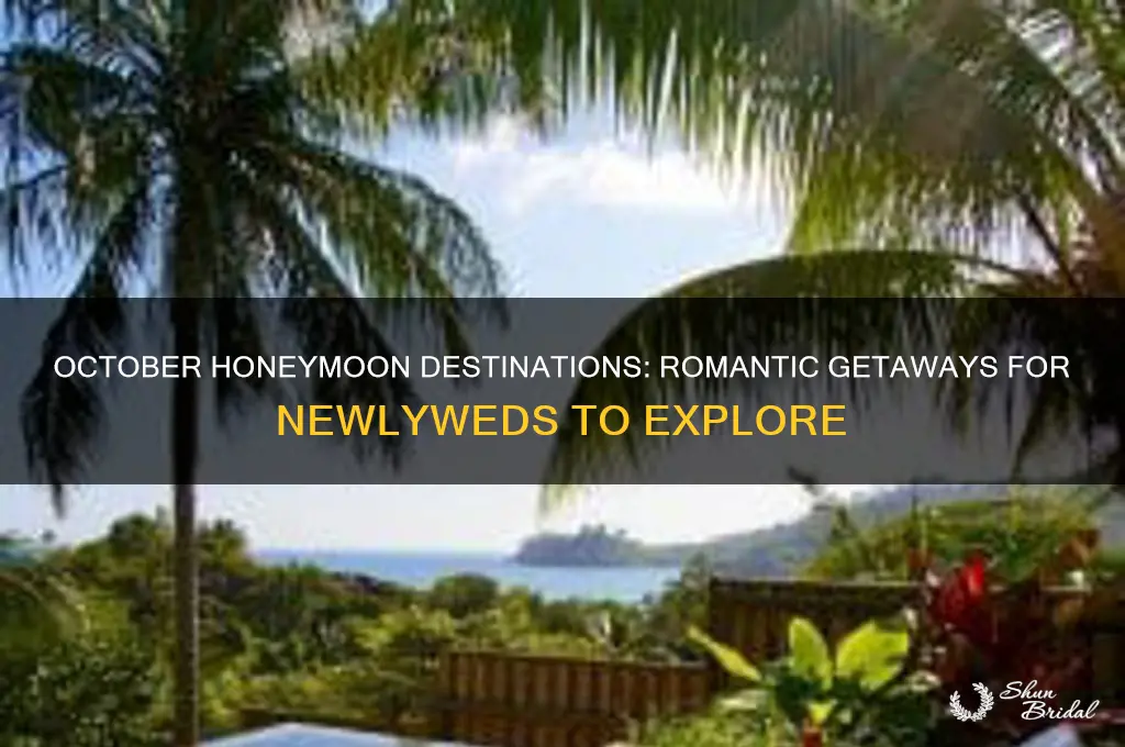 where should we go on our honeymoon in october