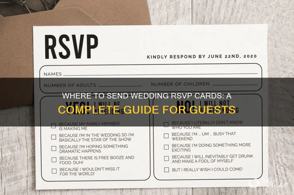 where should wedding rsvp cards be sent