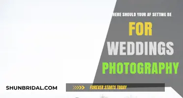 Focusing on Wedding Photography: AF Setting Tips