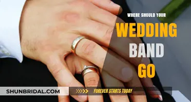 Wedding Band Placement: A Guide to Wearing Your Ring Right