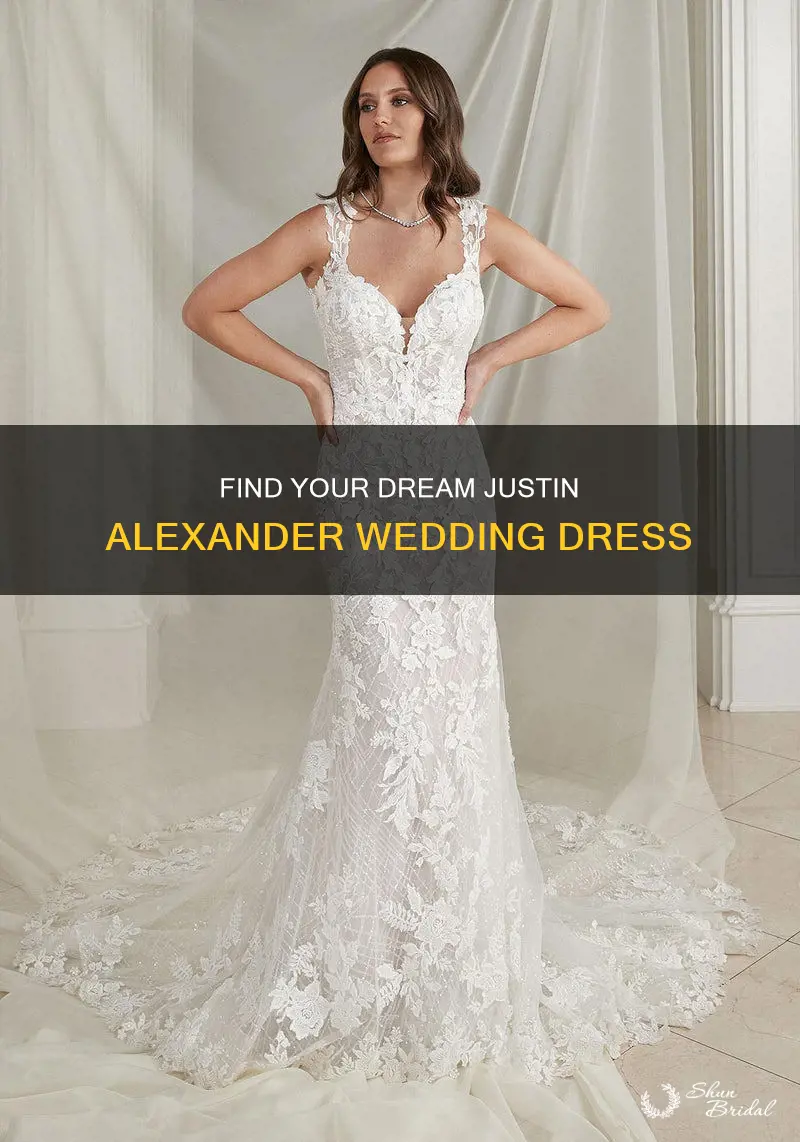 where stockists justin alexander wedding dresses