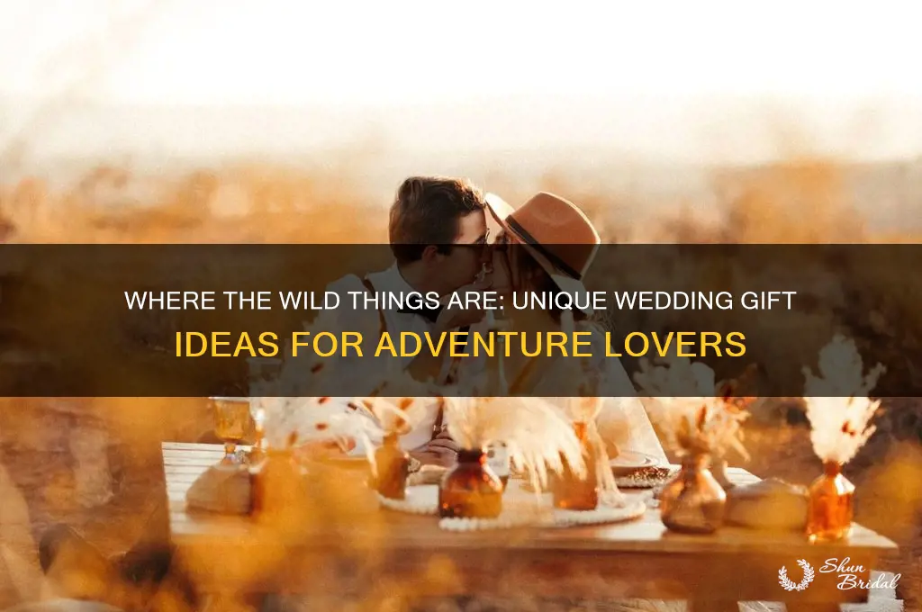 where the wild things are wedding gifts