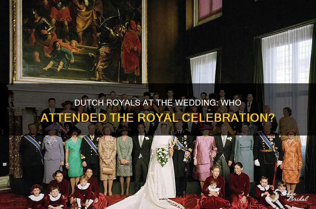 where there dutch royals at the wedding
