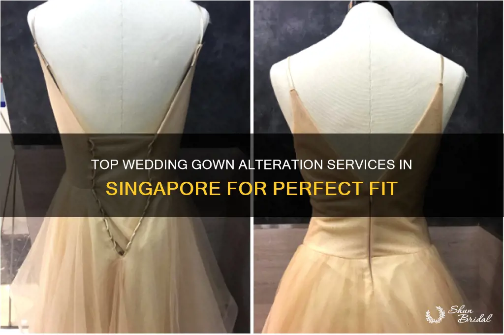 where to alter wedding gown in singapore