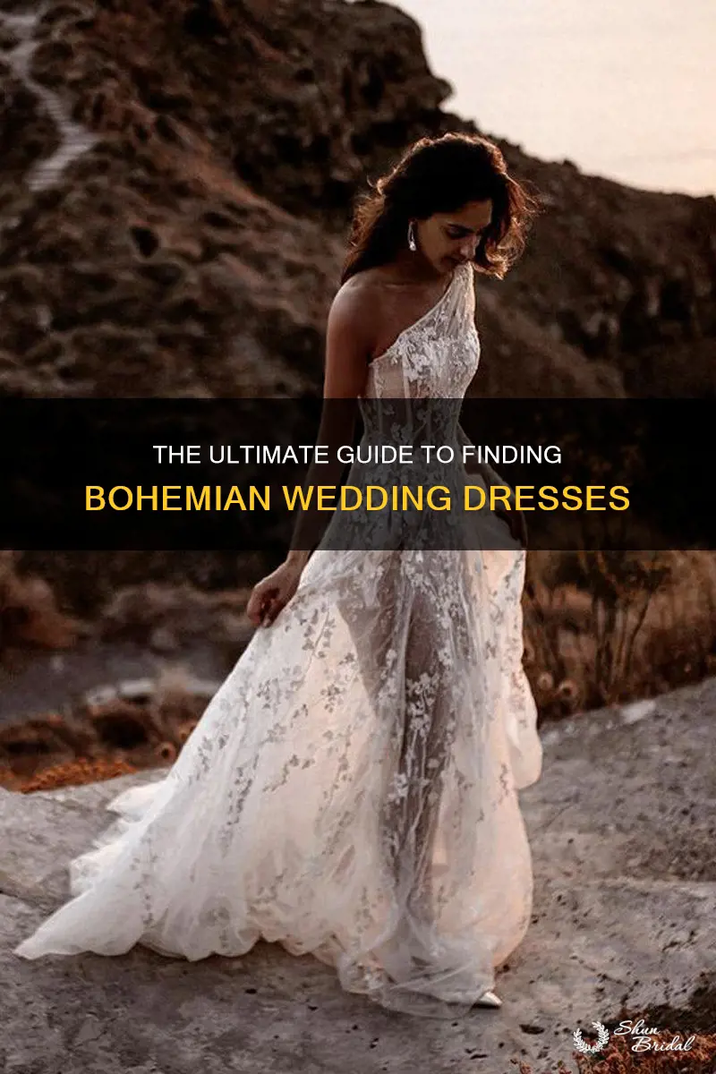 where to bohemian wedding dress
