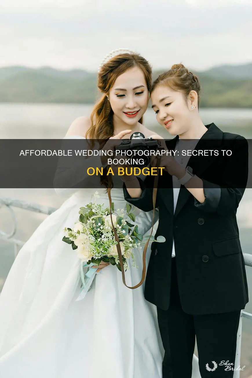 where to book cheap wedding photography