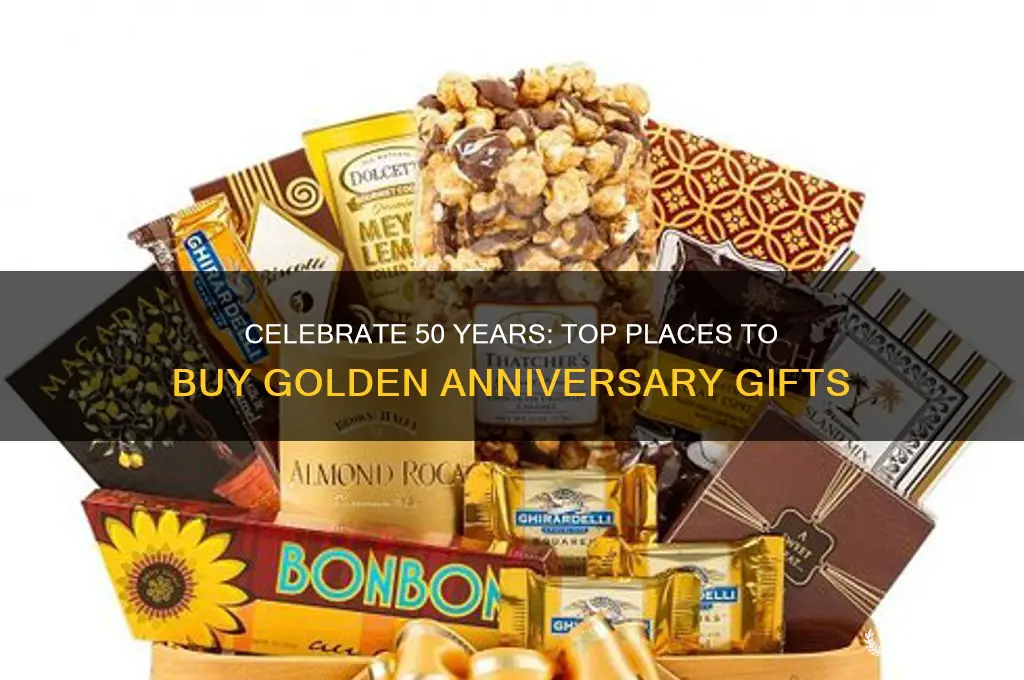 where to buy 50th wedding anniversary gifts