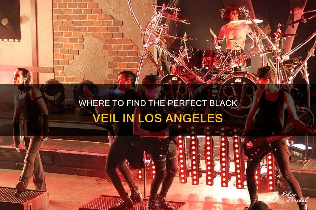 where to buy a black veil in los angeles ca