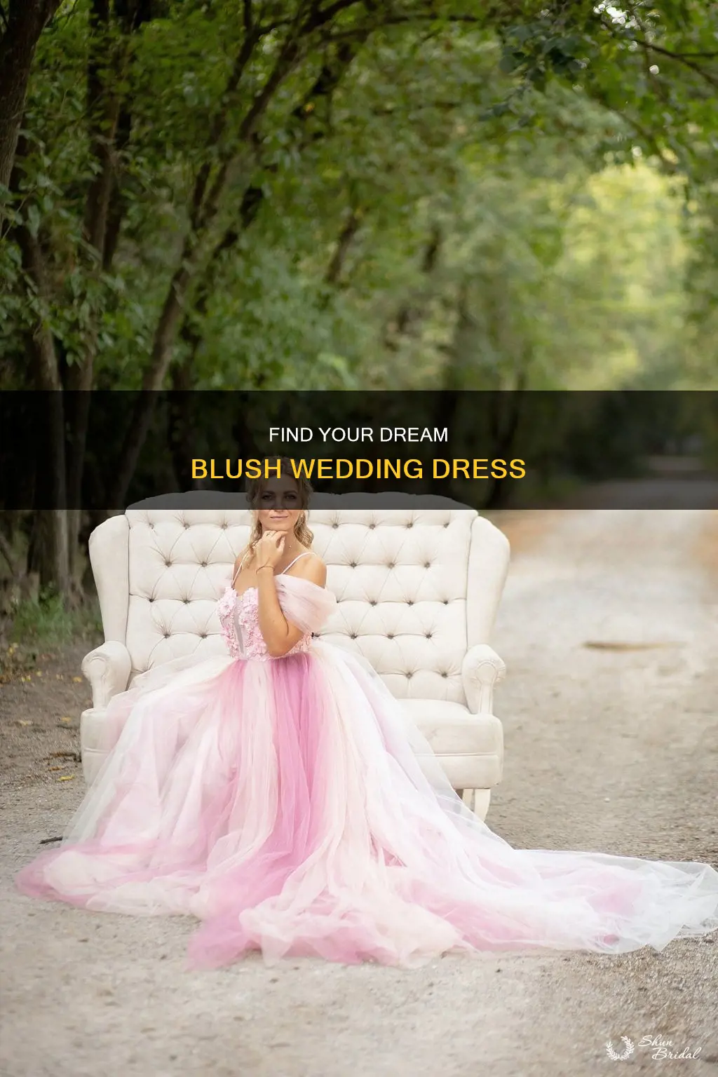 where to buy a blush wedding dress