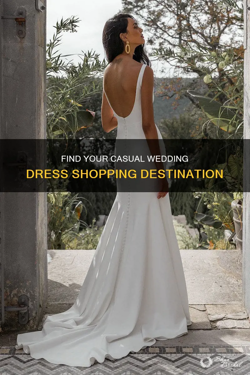where to buy a casual wedding dress