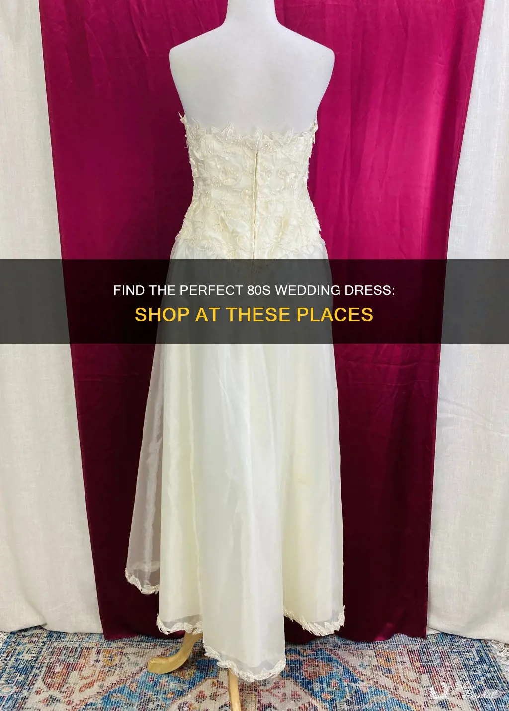 where to buy a costume 80s wedding dress