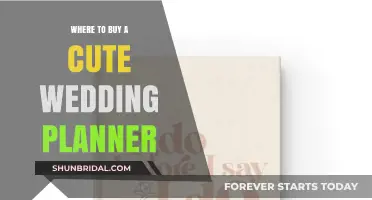 Find Your Perfect Wedding Planner: Top Cute Options to Buy