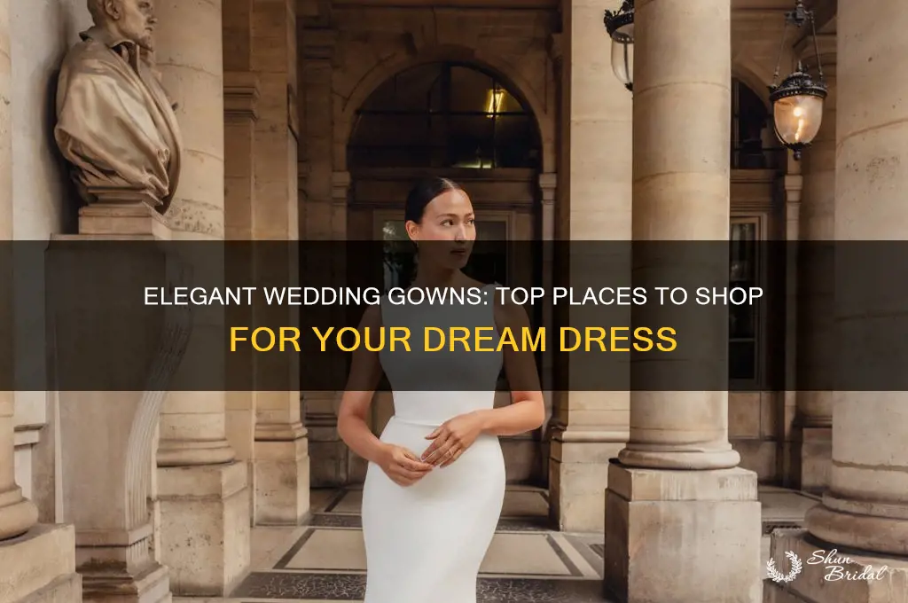 where to buy a gown for a wedding