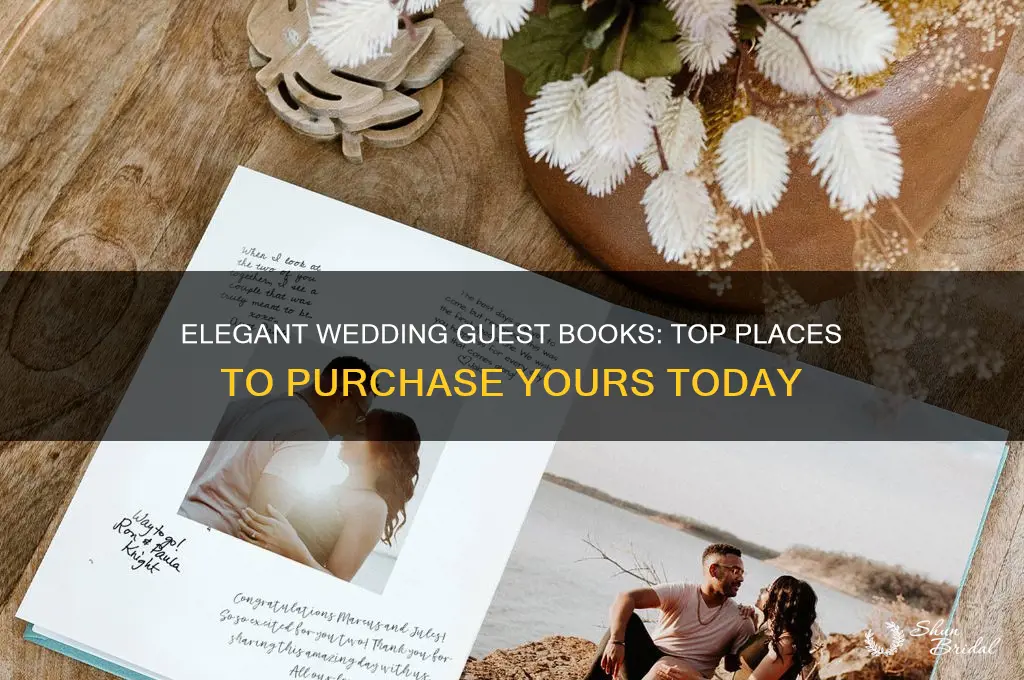 where to buy a guest book for wedding