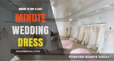 Last-Minute Wedding Dresses: Where to Buy Them