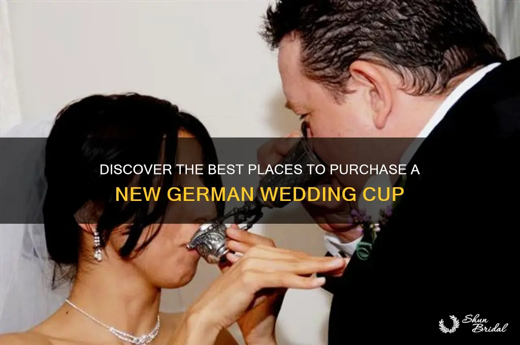 where to buy a new german wedding cup