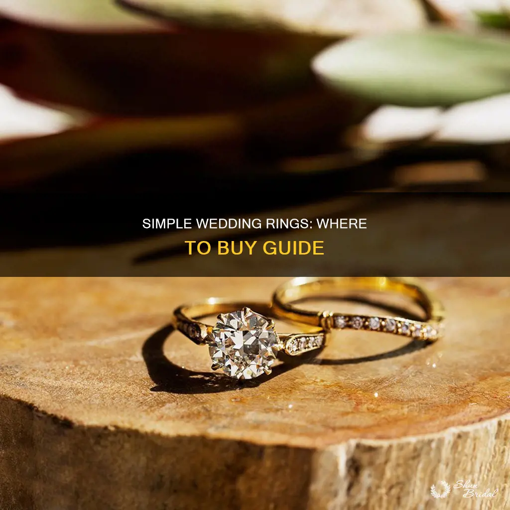 where to buy a simple wedding ring