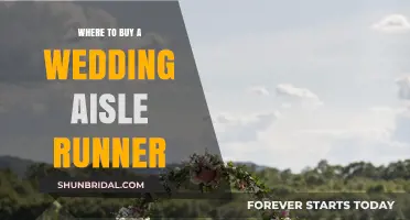 Top Wedding Aisle Runner Retailers: Where to Buy Your Perfect Match
