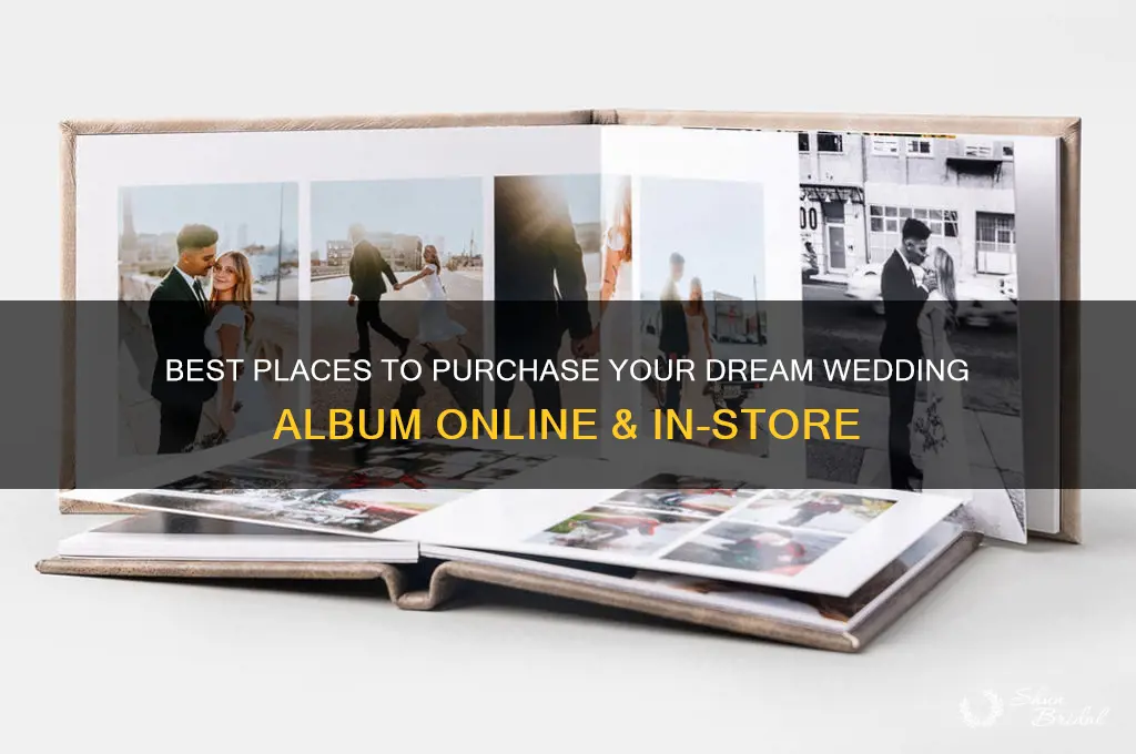 where to buy a wedding album