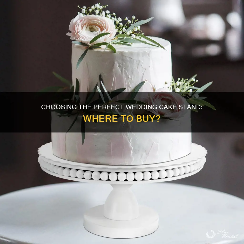 where to buy a wedding cake stand