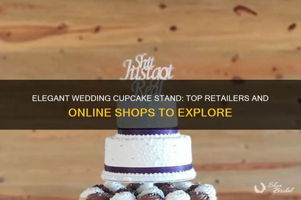 where to buy a wedding cupcake stand