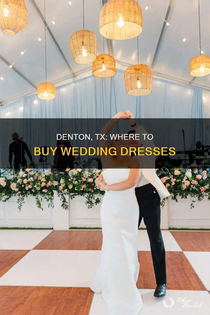 where to buy a wedding dress in denton tx