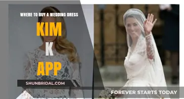 Kim K's Wedding Dress Shopping App