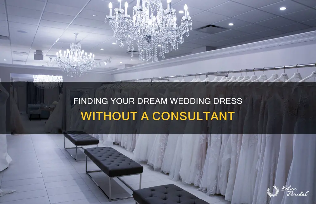 where to buy a wedding dress without a consultant