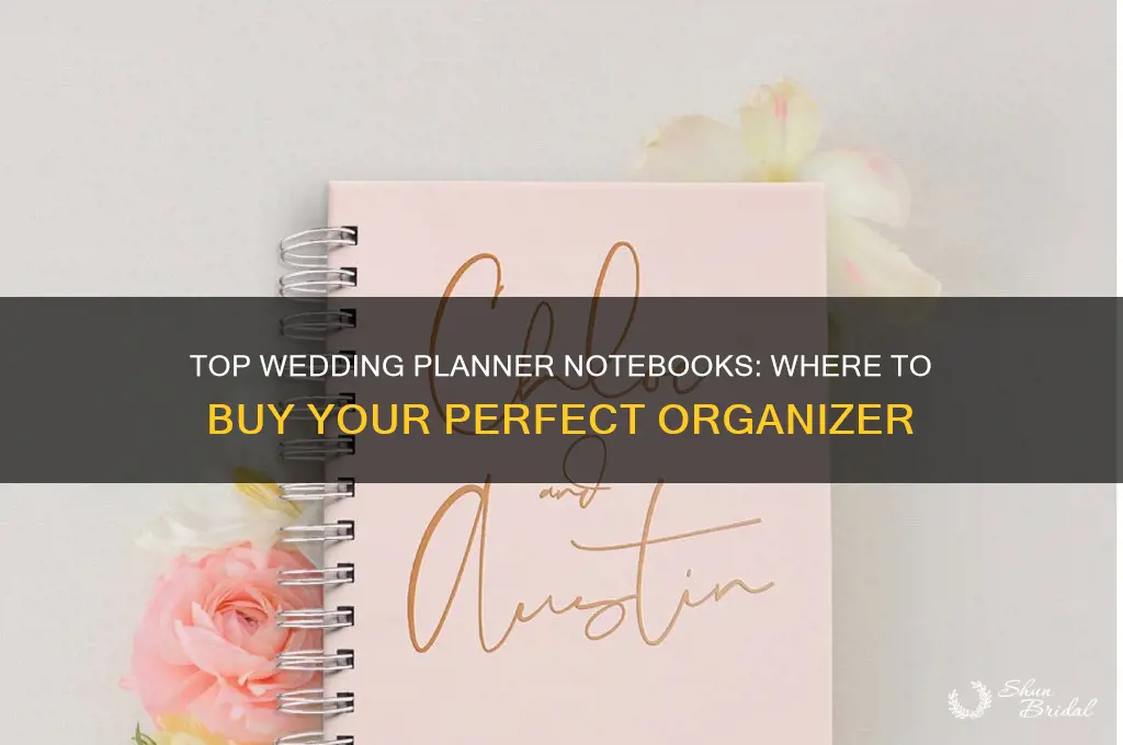 where to buy a wedding planner notebook