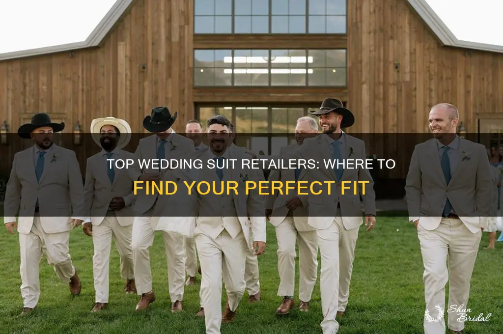 where to buy a wedding suit