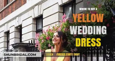 Yellow Wedding Dresses: Where to Buy Yours
